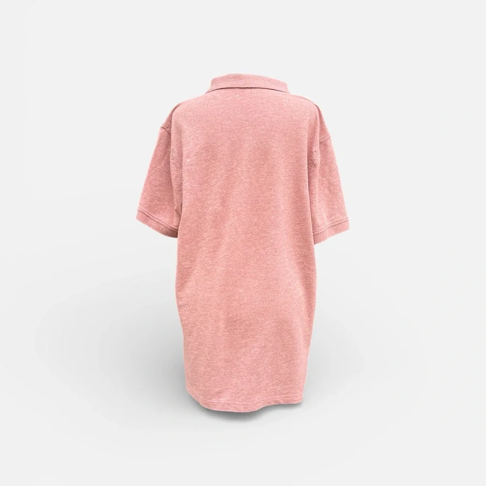 J. Crew Stretch Pique Short Sleeve Polo in Rhubarb Men’s Size Large